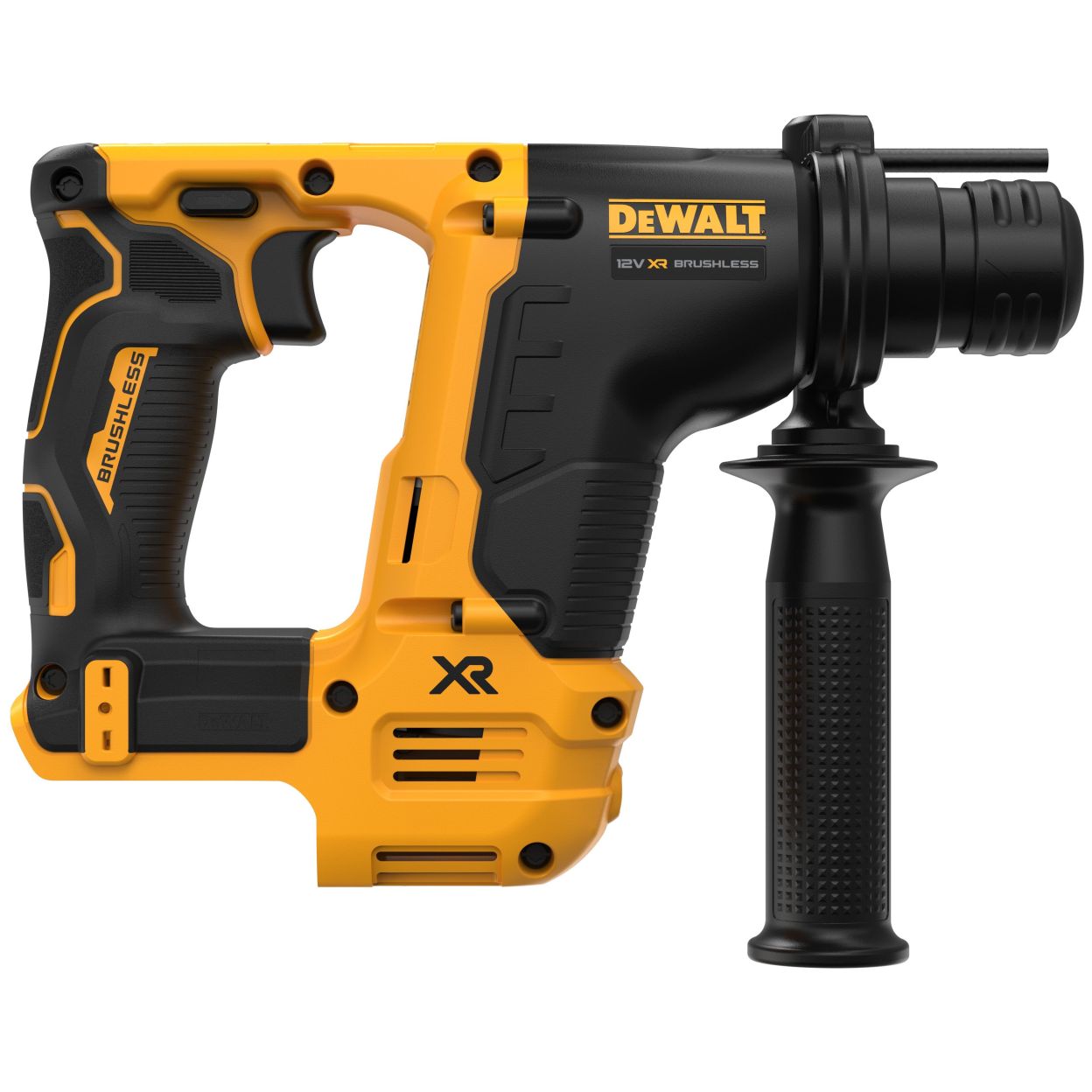 Аккумуляторный перфоратор DEWALT DCH072L2, 12 В, 1.2 Дж, 4280 уд/мин, с 2 АКБ 3 Ач и ЗУ, в кейсе TSTAK
