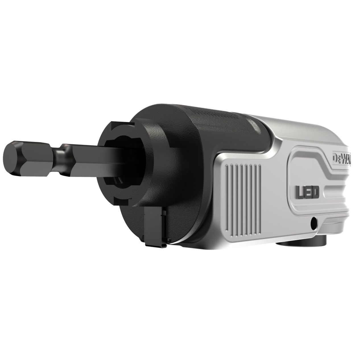 Ударная угловая насадка DEWALT DTLRA, с подсветкой, HEX 1/4" (DTLRA-QZ)