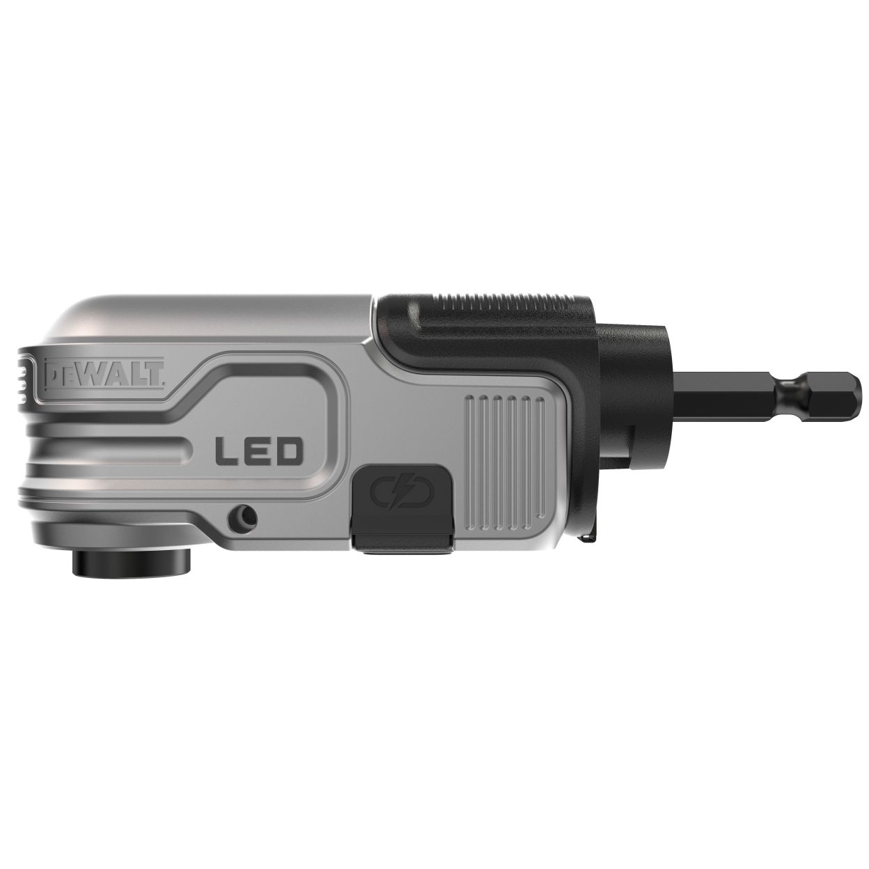 Ударная угловая насадка DEWALT DTLRA, с подсветкой, HEX 1/4" (DTLRA-QZ)