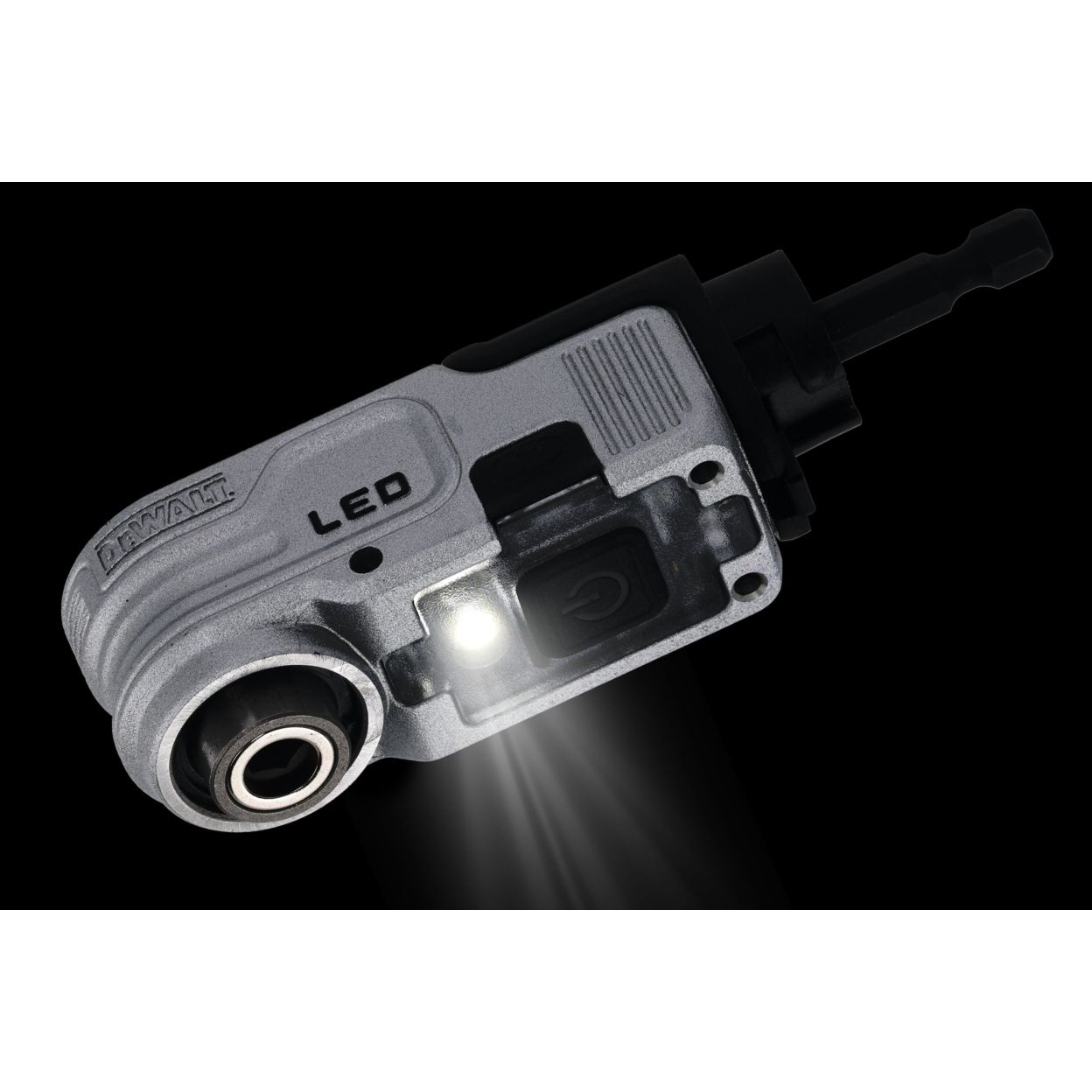 Ударная угловая насадка DEWALT DTLRA, с подсветкой, HEX 1/4" (DTLRA-QZ)