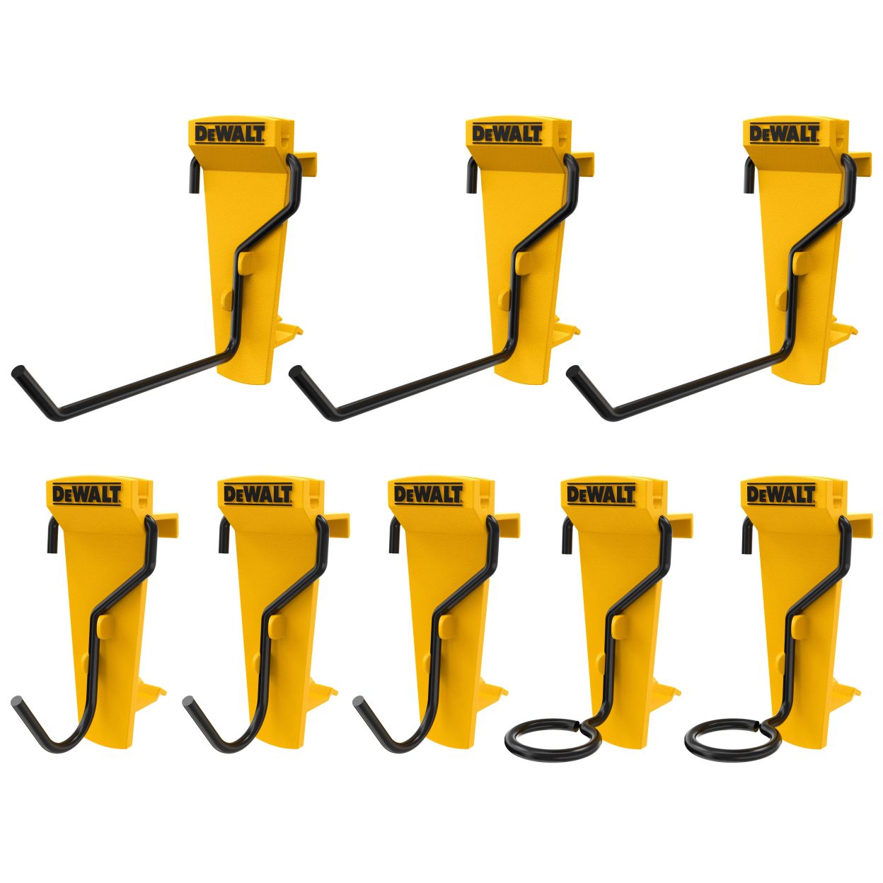Набор держателей для ручного инструмента DEWALT, 8 шт., DWST82816-0