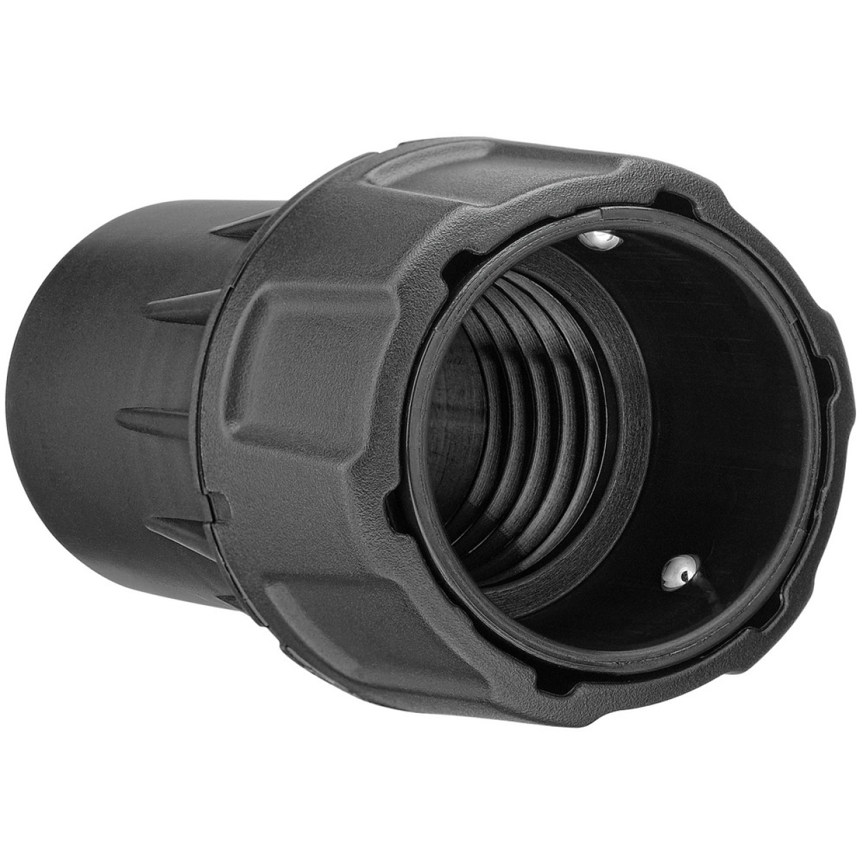 Адаптер Airlock для подключения инструмента DeWALT DWV9000 к шлангу пылесоса 35 мм (1 1/4'')