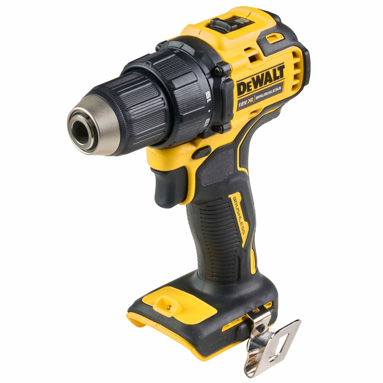 Аккумуляторная дрель-шуруповерт DEWALT DCD708L2T, 18 В, 1650 об/мин, с 2 АКБ 3 Ач и ЗУ, в кейсе TSTAK (DCD708L2T-QW)