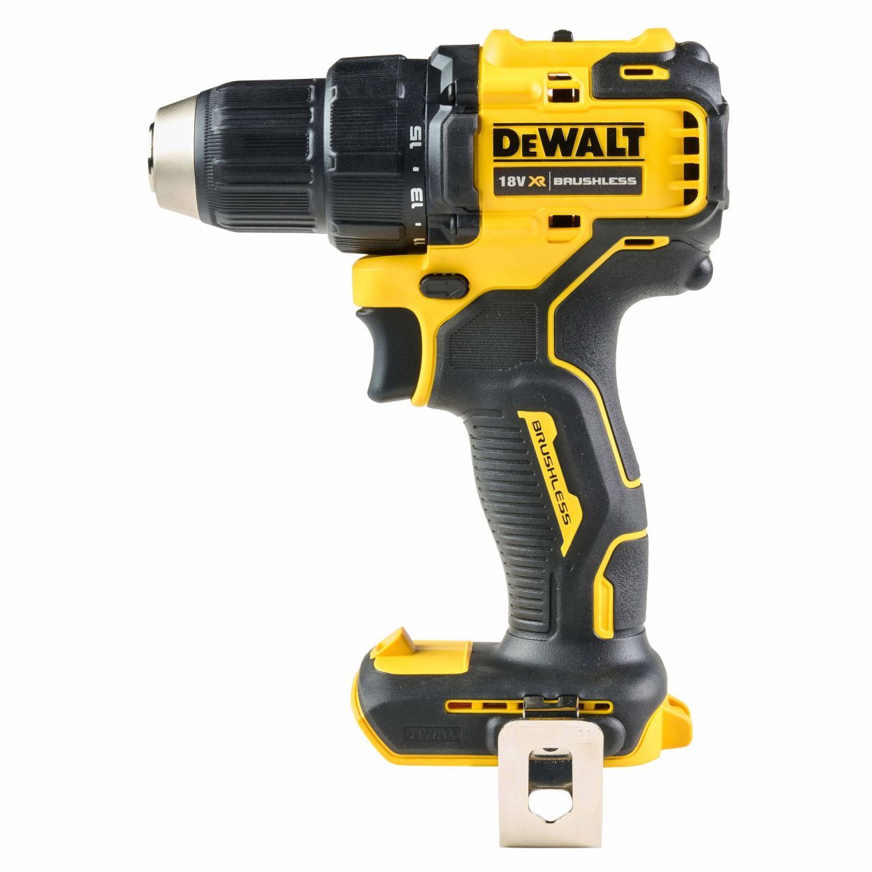 Аккумуляторная дрель-шуруповерт DEWALT DCD708L2T, 18 В, 1650 об/мин, с 2 АКБ 3 Ач и ЗУ, в кейсе TSTAK (DCD708L2T-QW)