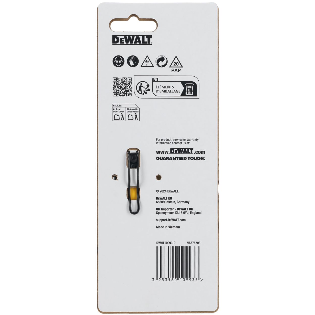 Нож DEWALT DWHT10993-0, складной, 82 мм