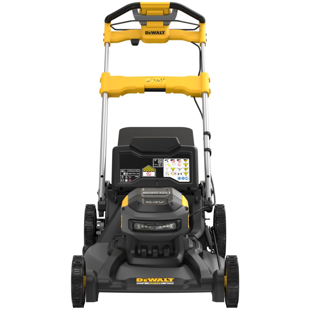 Аккумуляторная газонокосилка DEWALT DCMWSP660N, 2x54 В, 2300 об/мин, 67 л, без АКБ и ЗУ (DCMWSP660N-XJ)