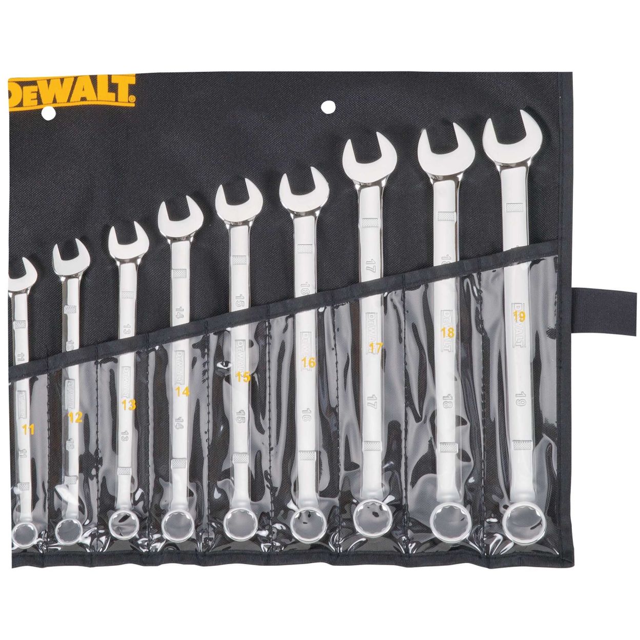 Набор комбинированных гаечных ключей DEWALT DWMT19227-1, 10-19 мм, 10 шт.