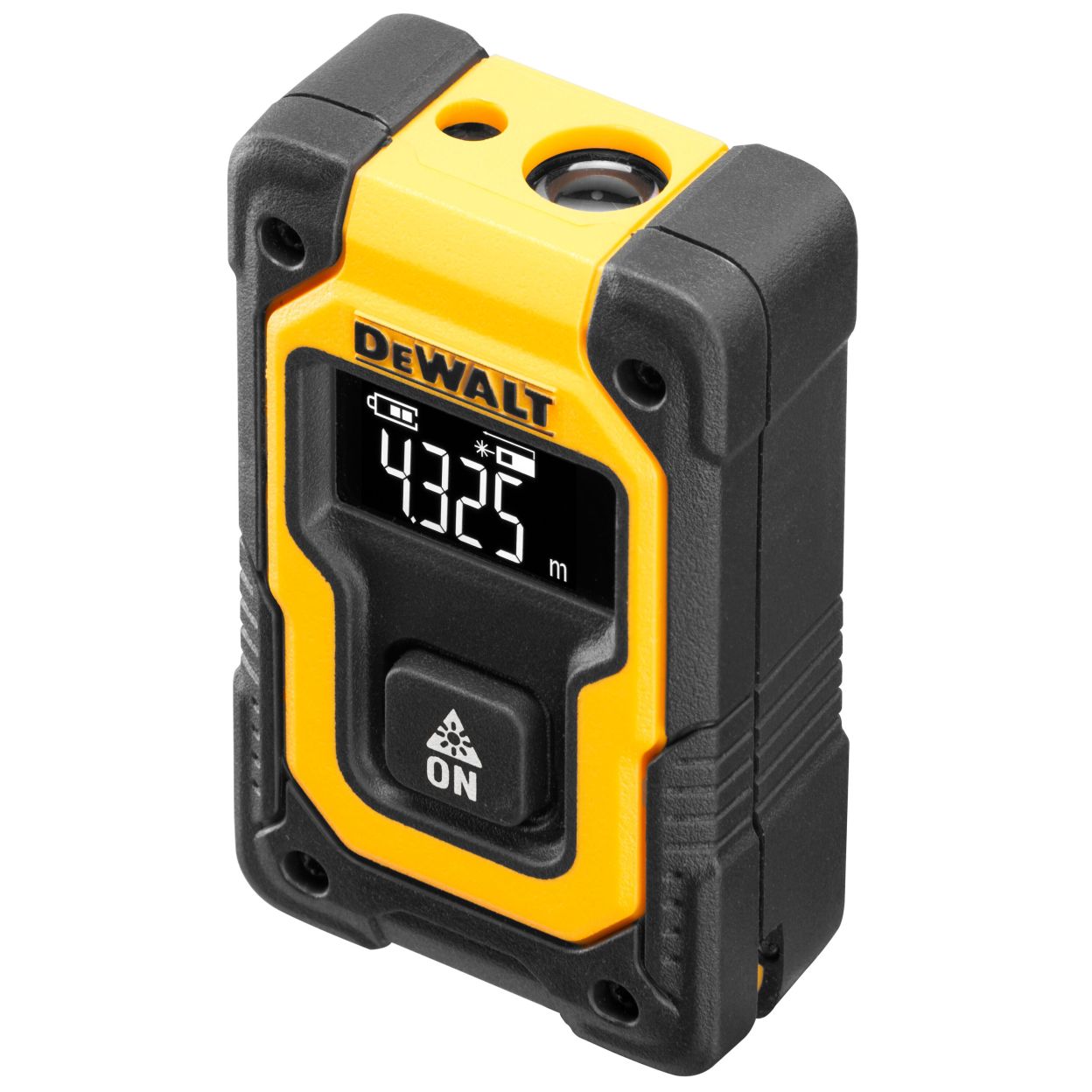 Аккумуляторный лазерный дальномер DEWALT DW055PL, 3.6 В, 16 м, со встроенной АКБ (DW055PL-XJ)