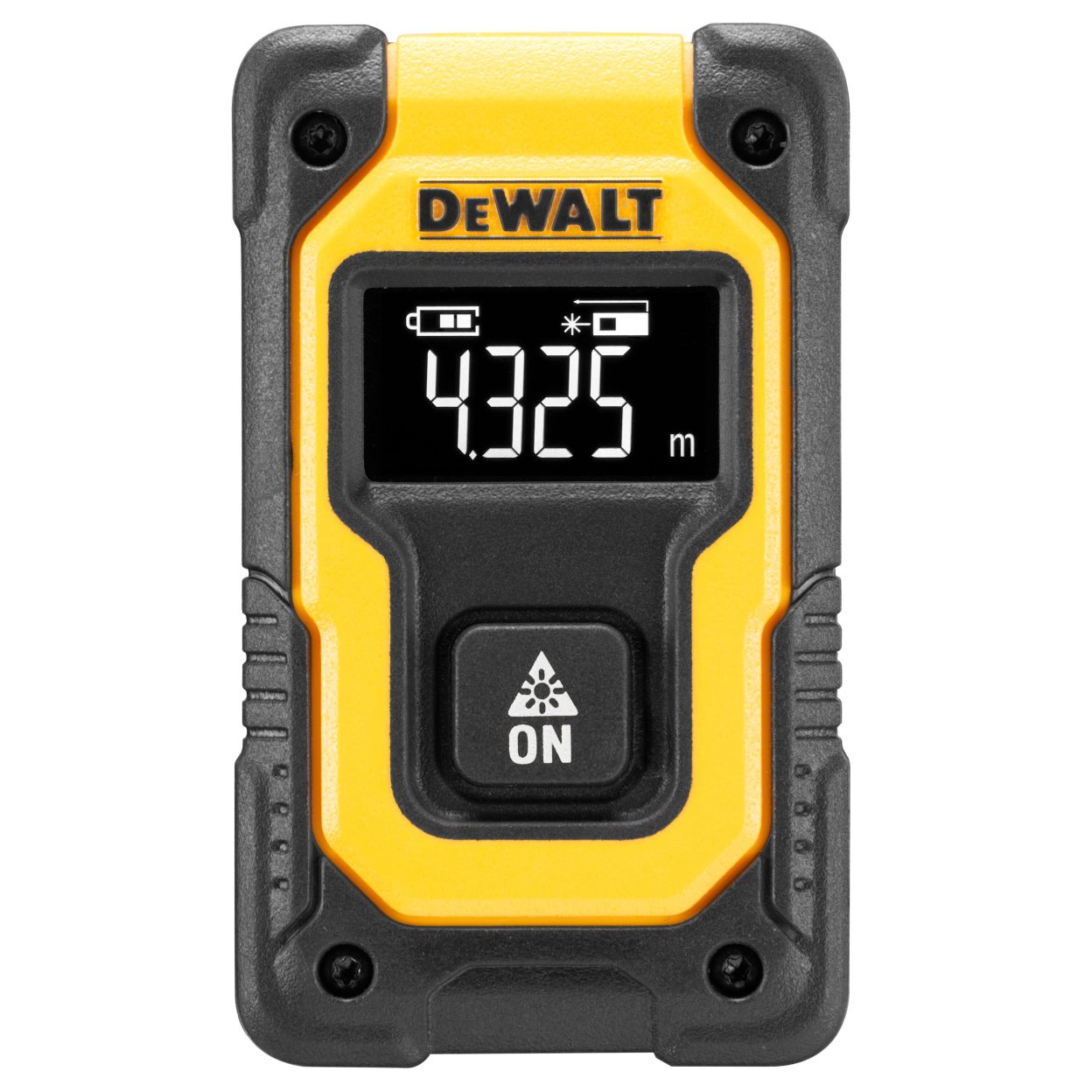 Аккумуляторный лазерный дальномер DEWALT DW055PL, 3.6 В, 16 м, со встроенной АКБ (DW055PL-XJ)