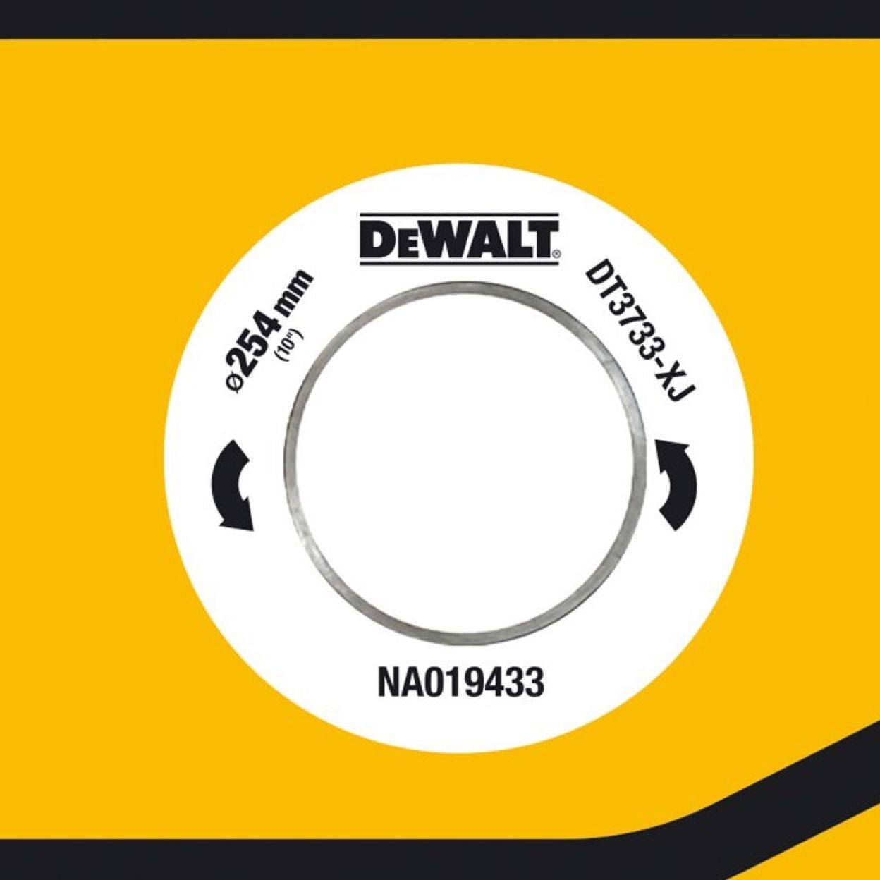 Отрезной алмазный диск DEWALT DT3733, по плитке, 254х25.4х1.6 мм (DT3733-XJ)