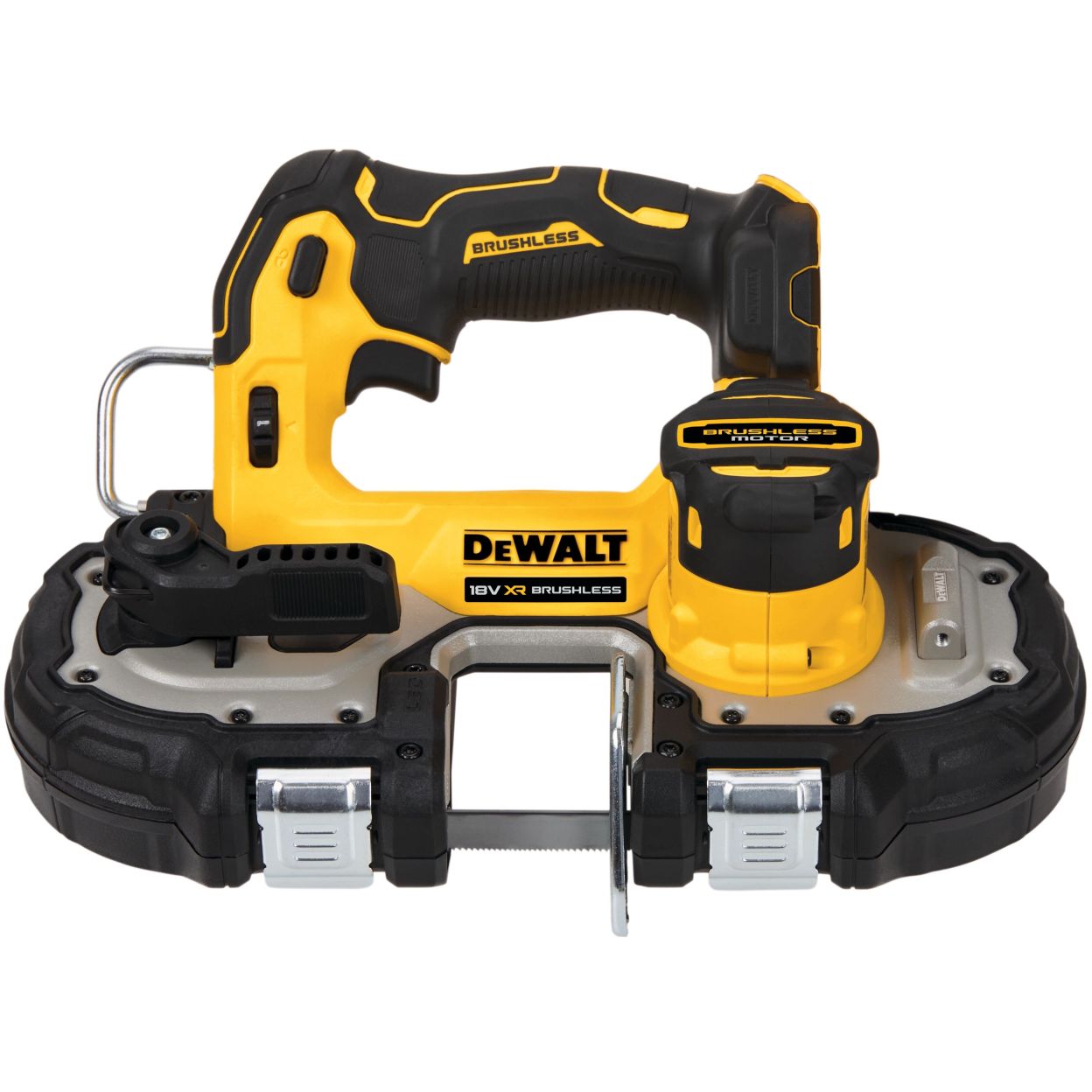 Аккумуляторная ручная ленточная пила DEWALT DCS377P1T, 18 В, 116 м/мин, с АКБ 5 Ач и ЗУ, в кейсе TSTAK (DCS377P1NT-XJ)