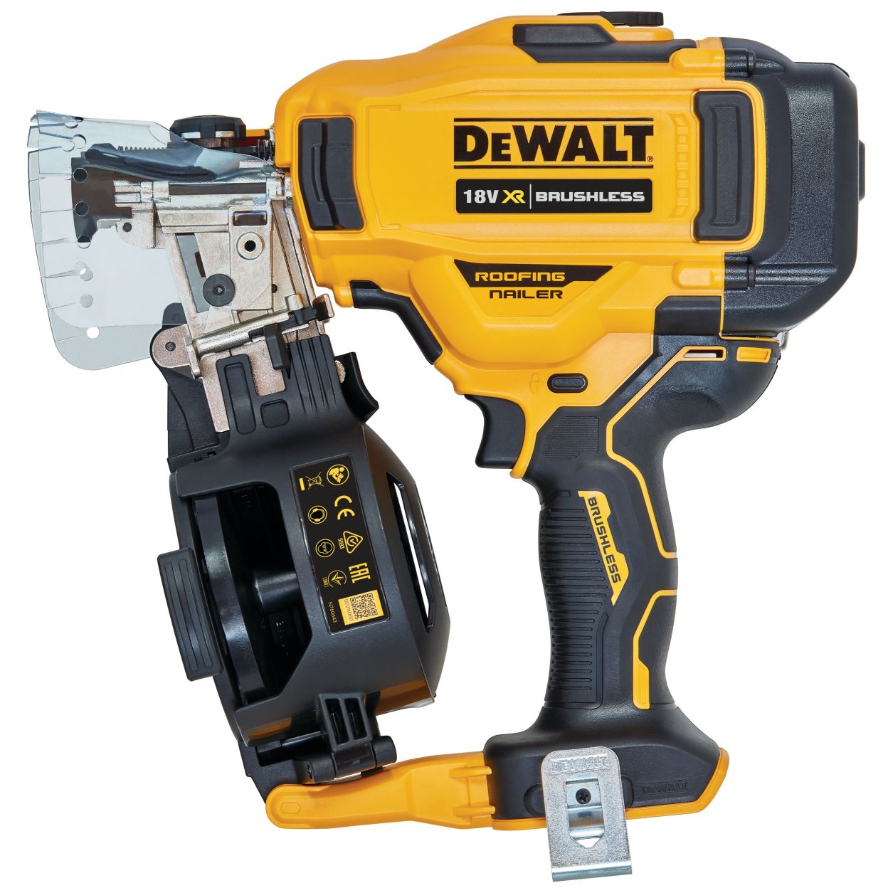 Аккумуляторный барабанный гвоздезабивной пистолет DEWALT DCN45RNN, 18 В, без АКБ и ЗУ