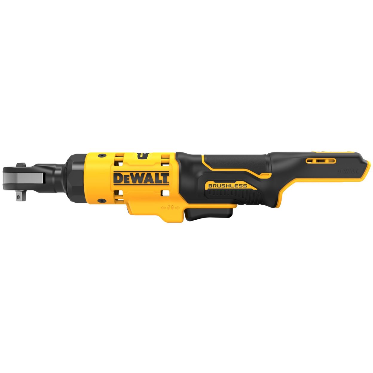 Угловой аккумуляторный гайковерт DeWALT, 1/2", 12В, без АКБ и ЗУ, DCF504N