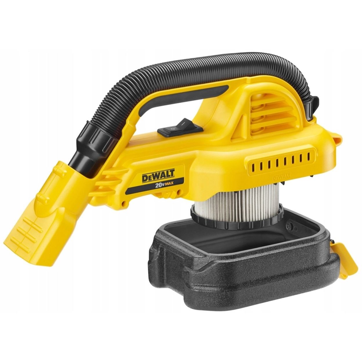 Аккумуляторный строительный пылесос DEWALT DCV517B, 20 В, 1.9 л, без АКБ и ЗУ (DCV517B-XJ)