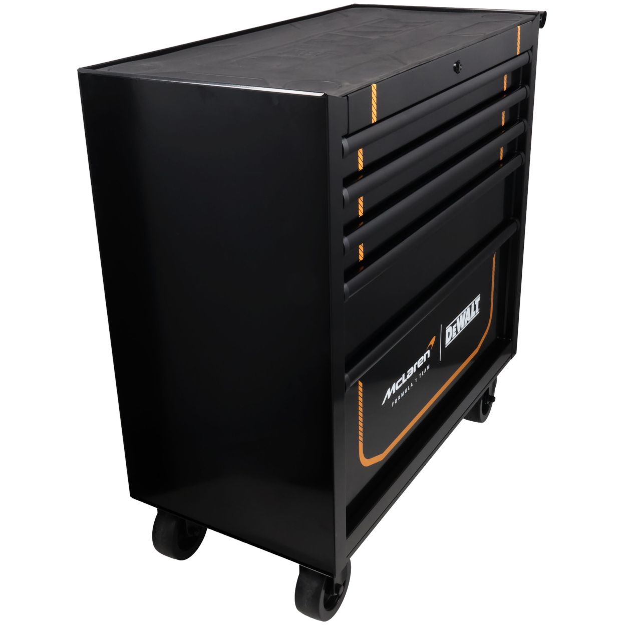Тележка для инструмента DEWALT McLaren Limited Edition DWST98236-1, 5 отделений, до 635 кг