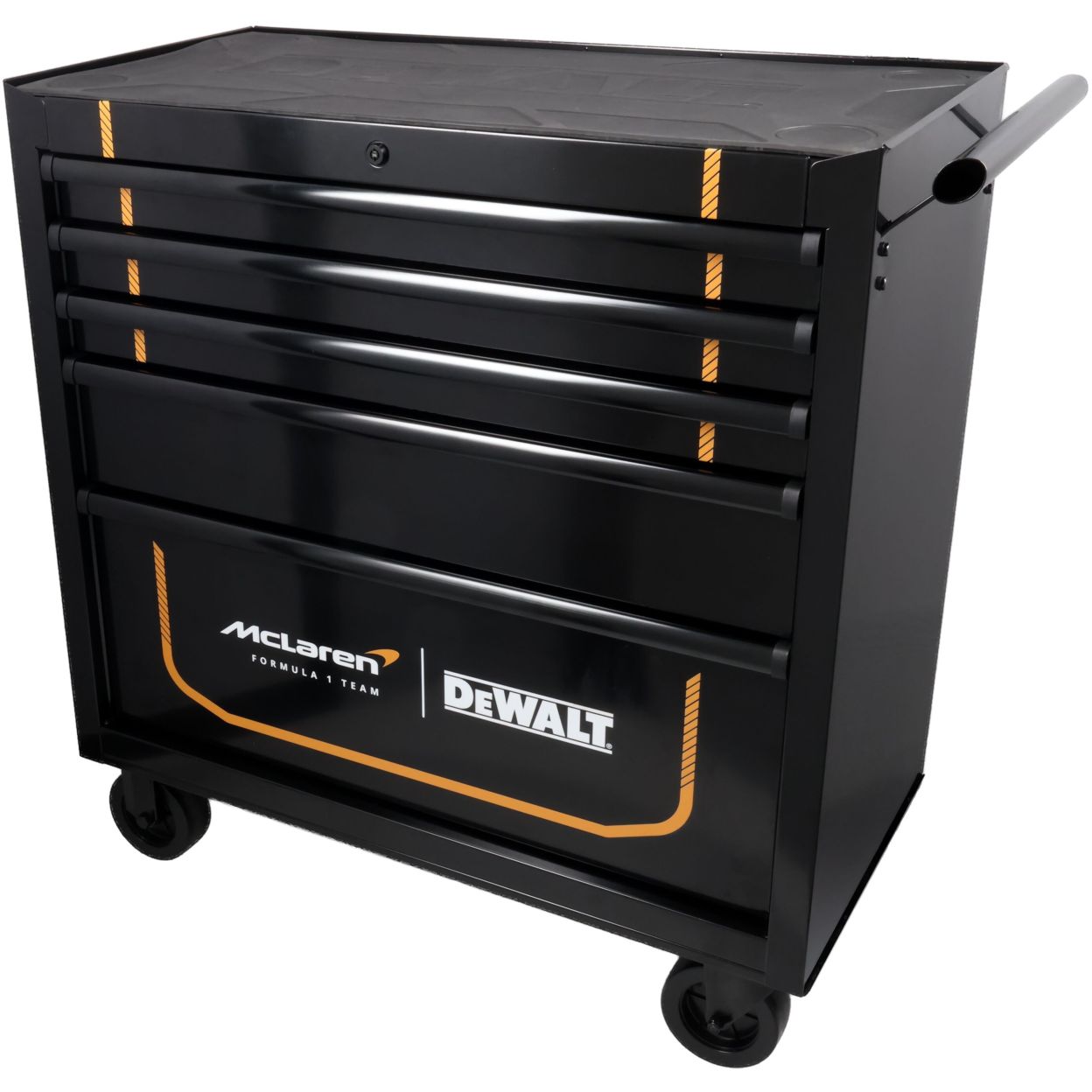 Тележка для инструмента DEWALT McLaren Limited Edition DWST98236-1, 5 отделений, до 635 кг