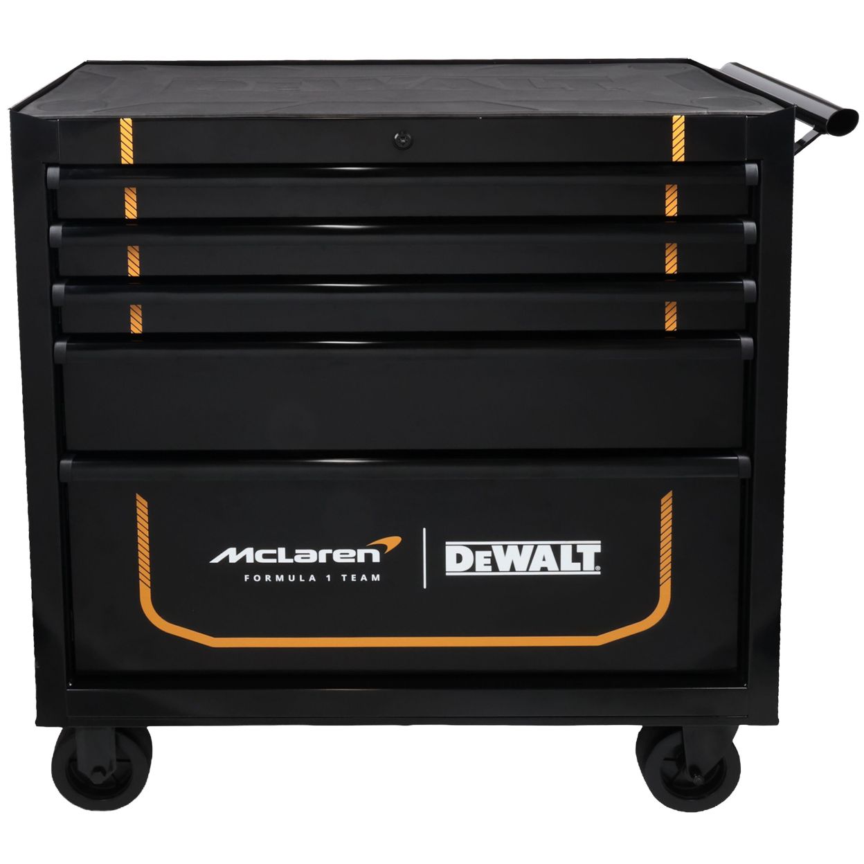 Тележка для инструмента DEWALT McLaren Limited Edition DWST98236-1, 5 отделений, до 635 кг