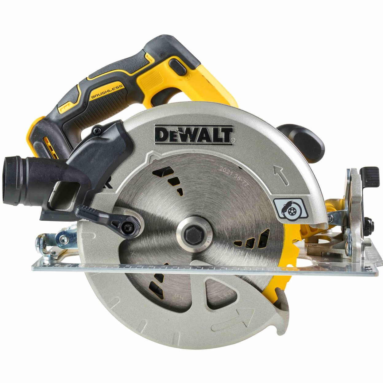 Аккумуляторная дисковая пила DEWALT DCS570P2, 18 В, 184 мм, 5500 об/мин, с 2 АКБ 5 Ач и ЗУ, в кейсе TSTAK (DCS570P2-QW)