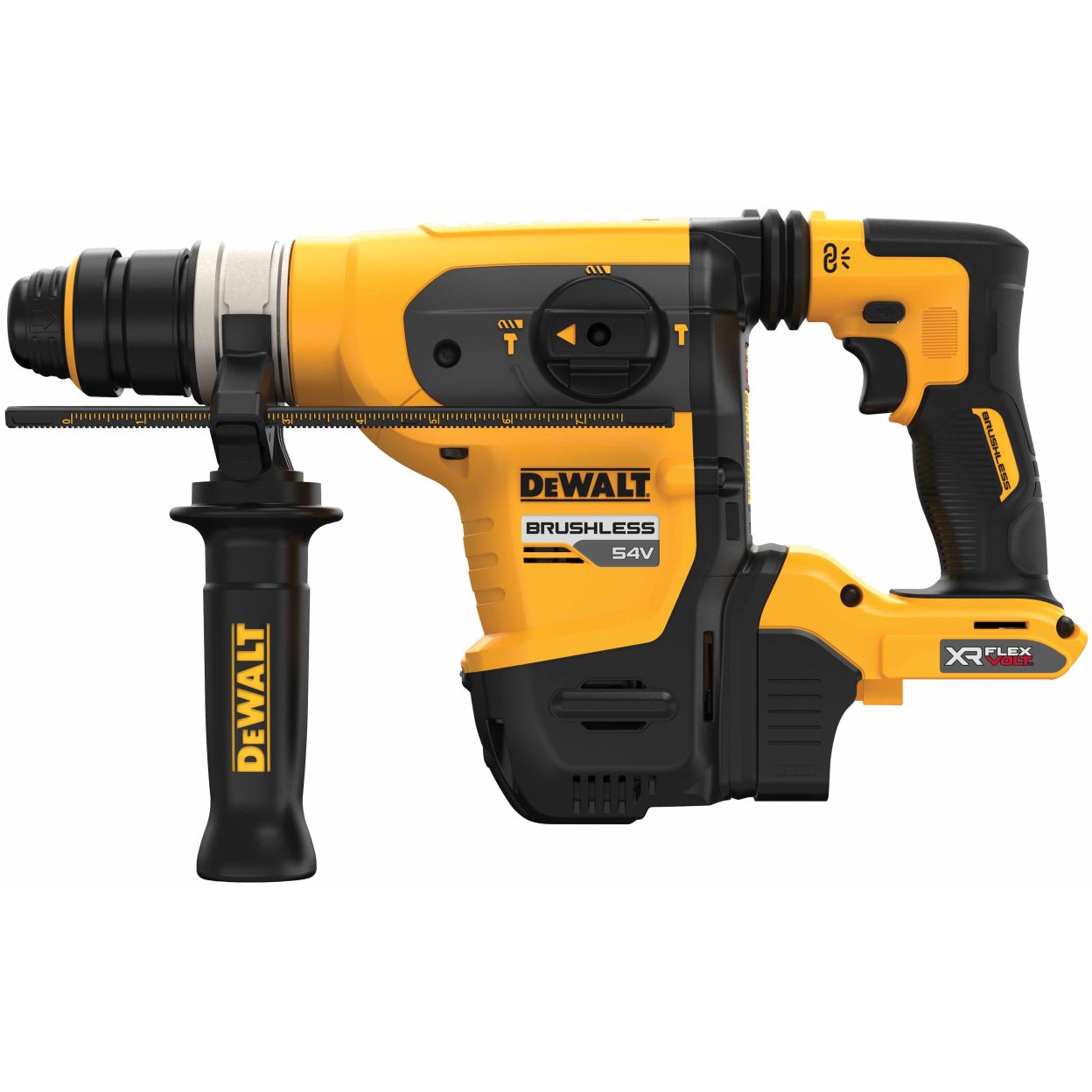 Аккумуляторный перфоратор DEWALT DCH416NT, 54 В, 4.5 Дж, 4200 уд/мин, без АКБ и ЗУ, в кейсе TSTAK (DCH416NT-XJ)