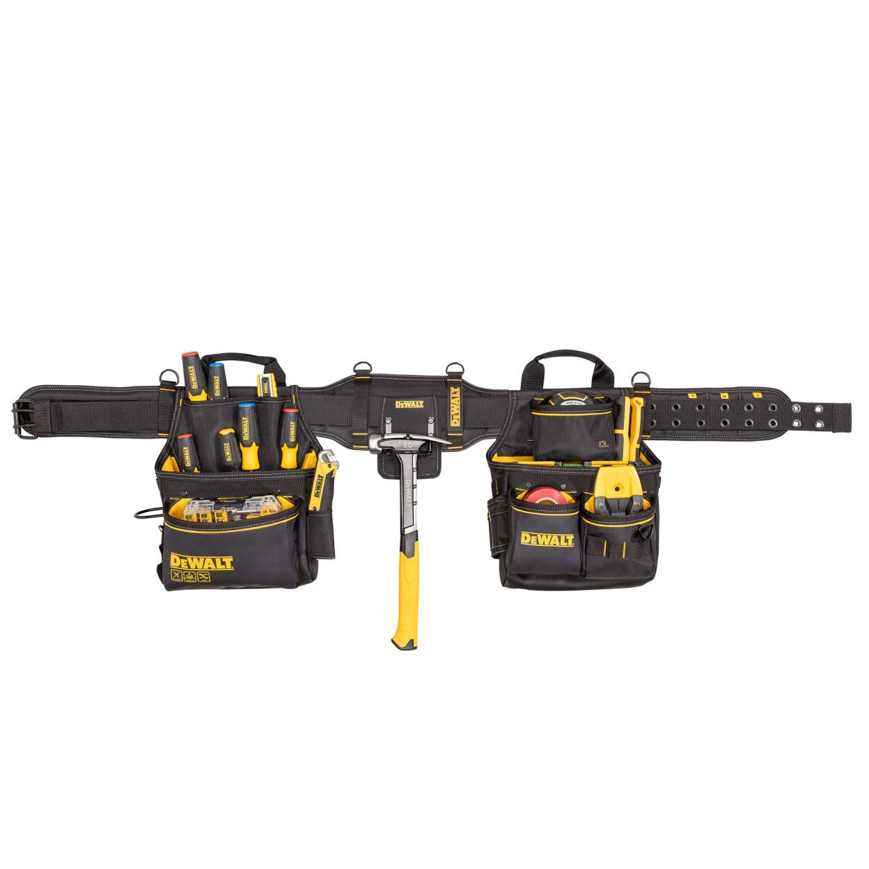 Профессиональный ремень DEWALT с навесными сумками, DWST40603