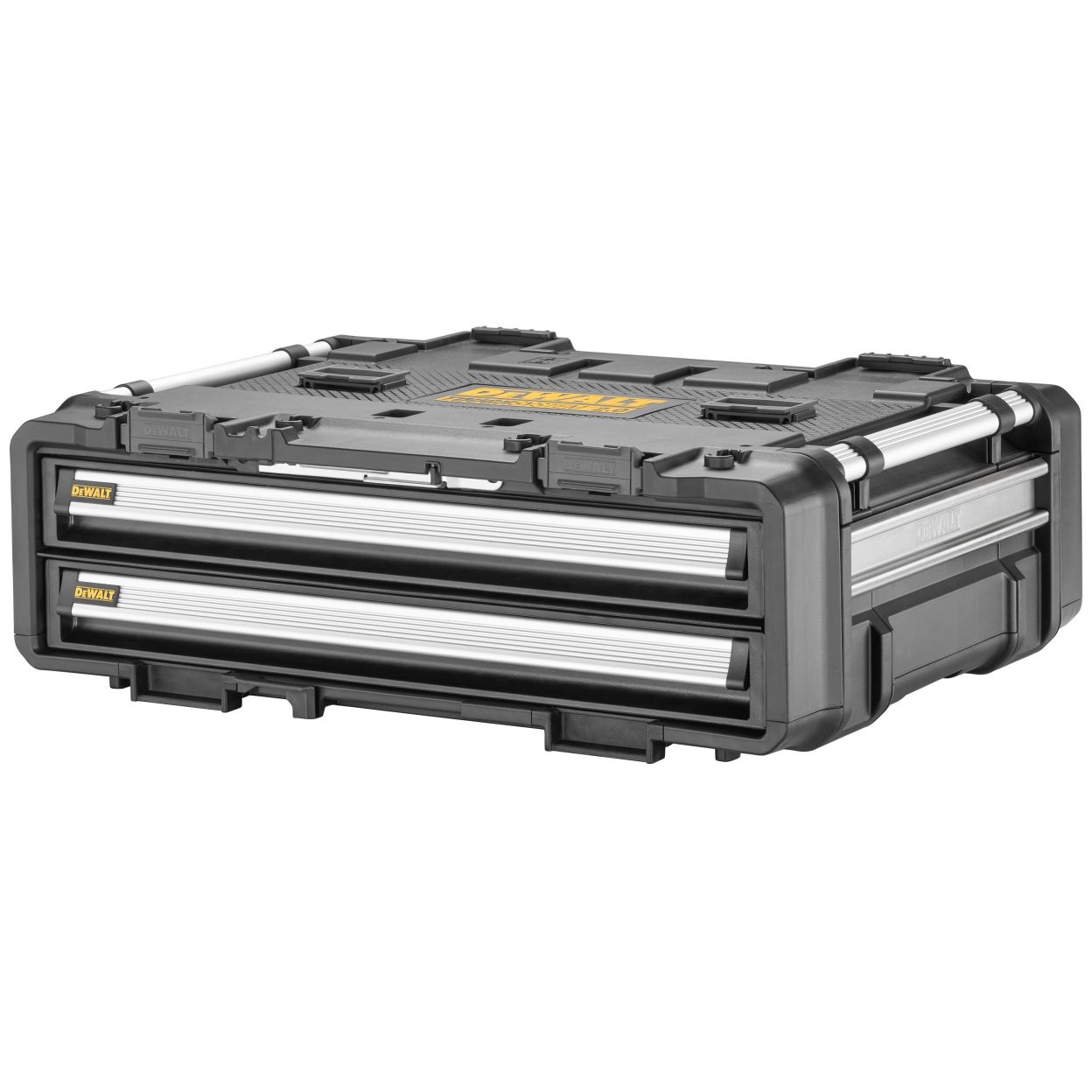 Ящик для инструмента DEWALT TOUGHSYSTEM DXL DWST08520-1, выдвижной, 2 отделения, 43 л