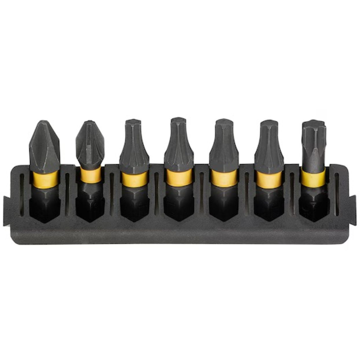 Набор бит DEWALT DT70810, PH/PZ/Torx, 25 мм, 7 шт. (DT70810-QZ)