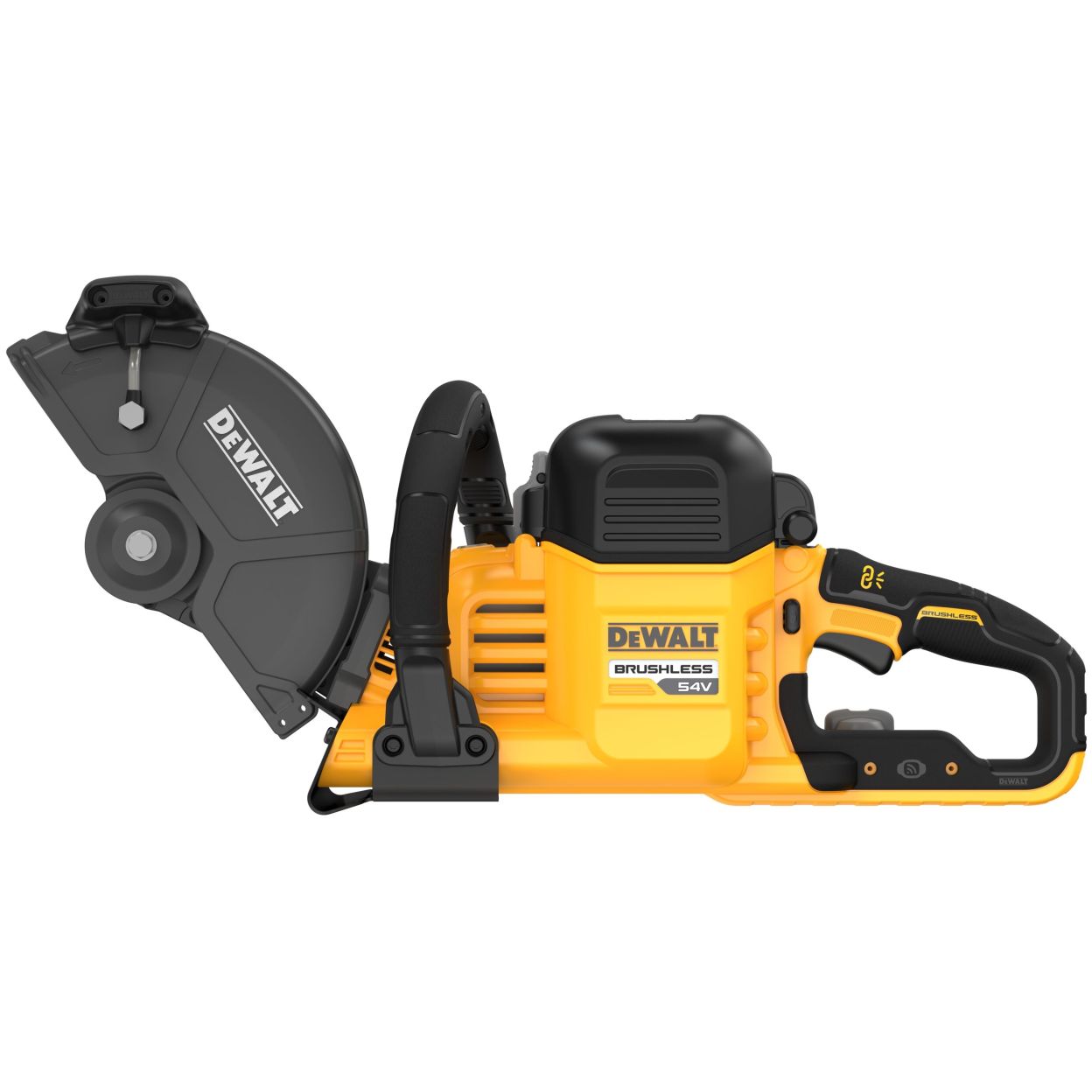 Аккумуляторная отрезная машина DEWALT DCS691X2, 54 В, 230 мм, 6600 об/мин, с 2 АКБ 3 Ач и ЗУ (DCS691X2-QW)