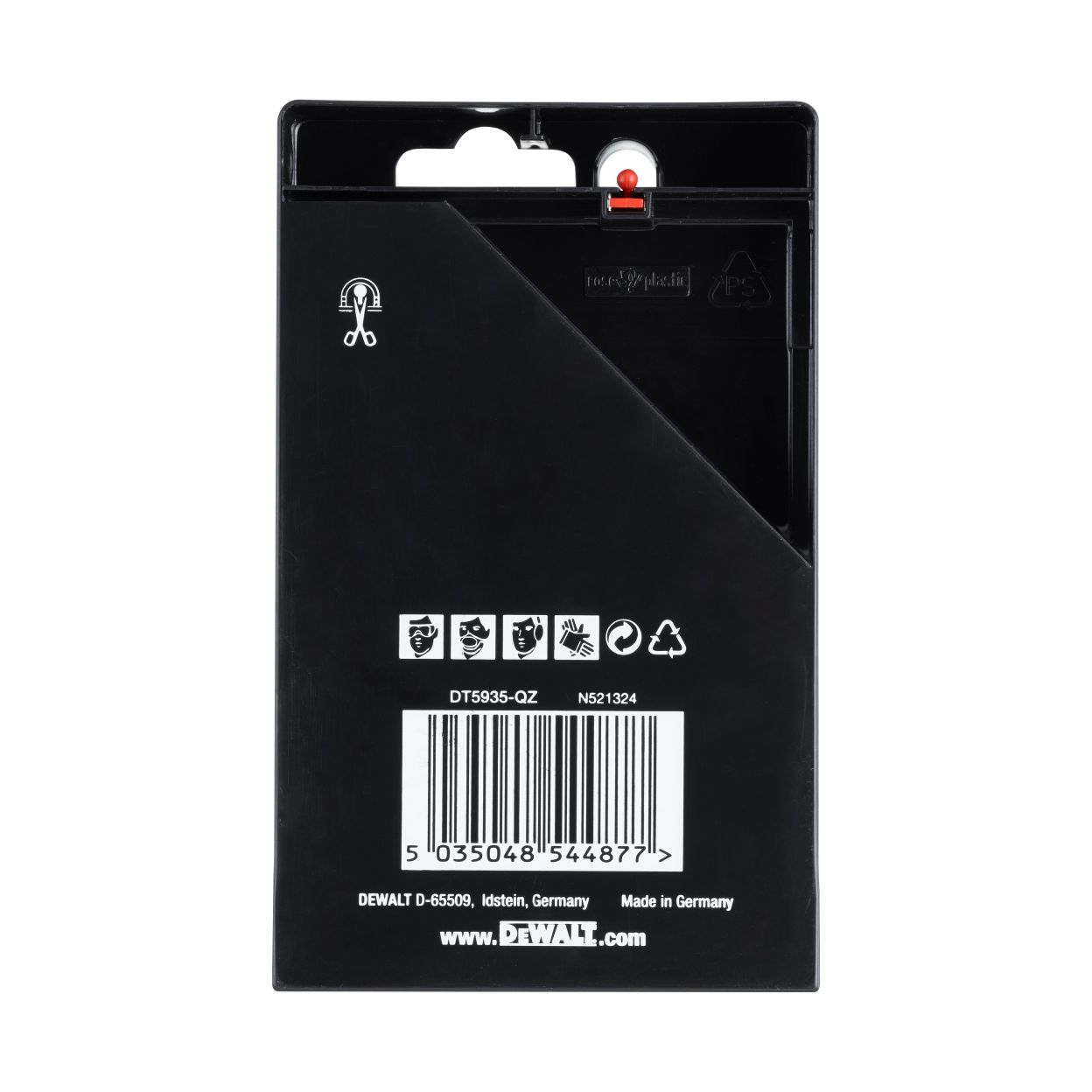 Набор сверл DEWALT COBALT INDUSTRIAL DT5935, по металлу 5% EX HSS-CO в пластиковой кассете 1 - 10 мм, 10 шт. (DT5935-QZ)