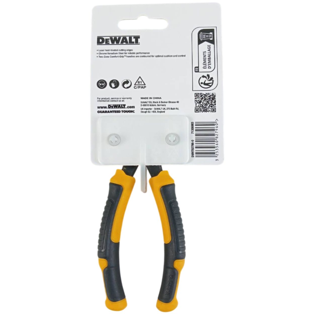 Диагональные кусачки DEWALT DWHT82796-0, 16 см