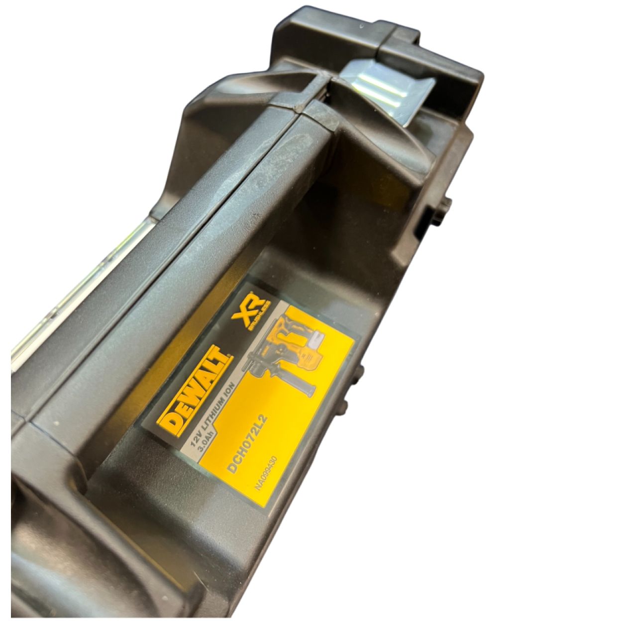 Аккумуляторный перфоратор DEWALT DCH072L2, 12 В, 1.2 Дж, 4280 уд/мин, с 2 АКБ 3 Ач и ЗУ, в кейсе TSTAK (УЦЕНЕННЫЙ ТОВАР) (DCH072L2-QW/U)