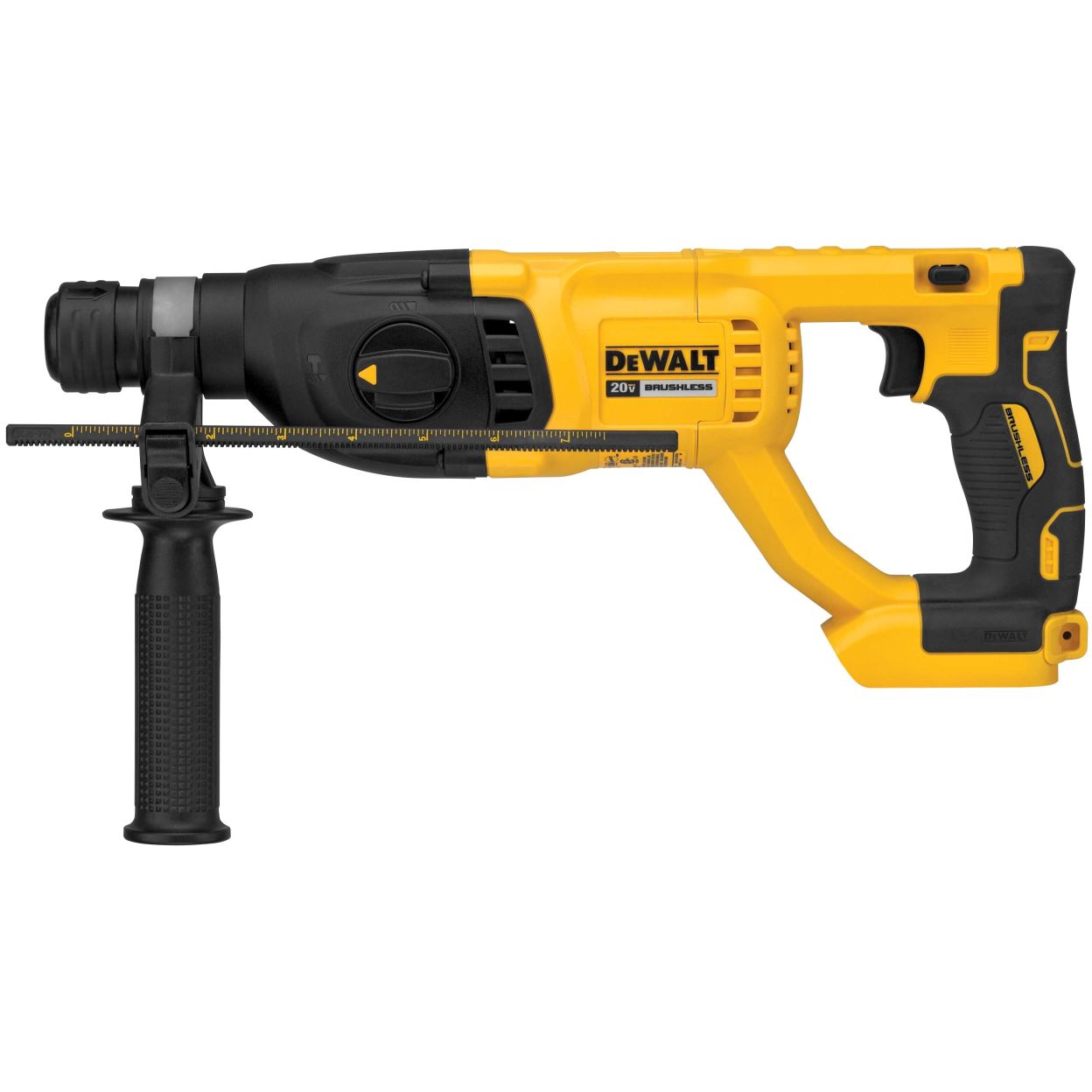 Аккумуляторный перфоратор DEWALT DCH133M2, 20 В, 2.6 Дж, 5500 уд/мин, с 2 АКБ 4 Ач и ЗУ, в сумке (DCH133M2-A9)