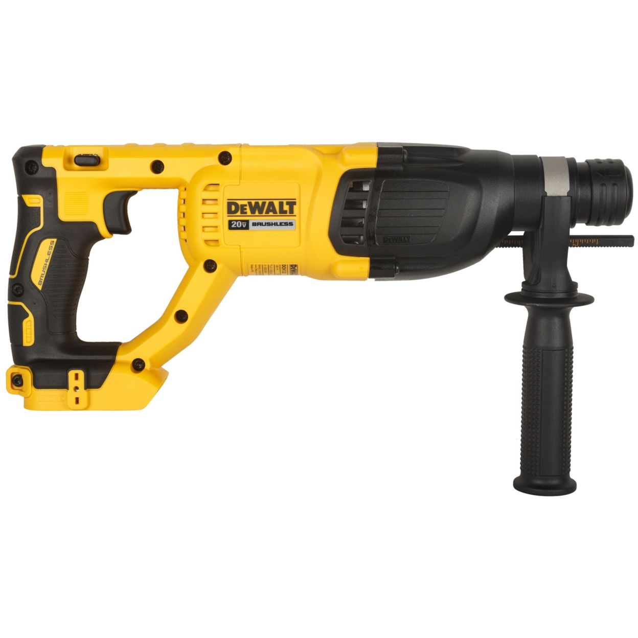 Аккумуляторный перфоратор DEWALT DCH133M2, 20 В, 2.6 Дж, 5500 уд/мин, с 2 АКБ 4 Ач и ЗУ, в сумке (DCH133M2-A9)
