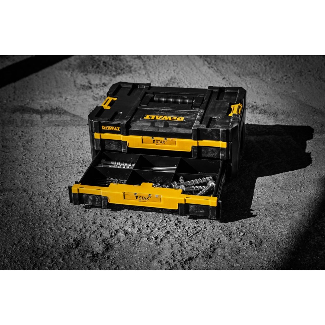 Ящик для инструмента DEWALT TSTAK DWST17804, выдвижной, 2 отделения, 7.9 л