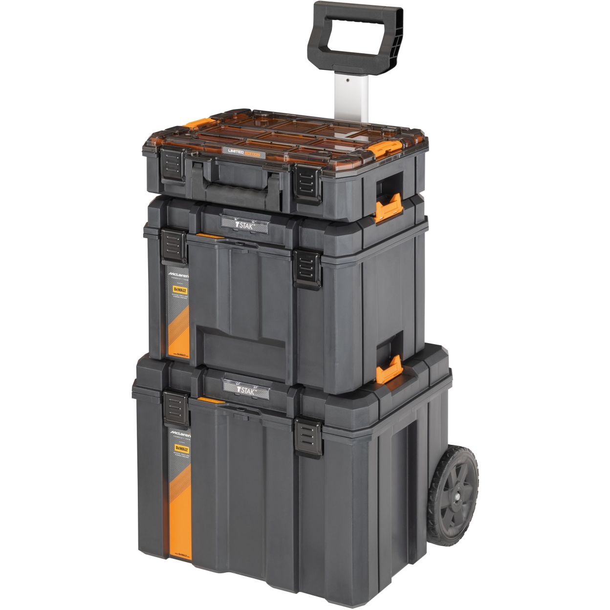 Комплект ящиков для инструмента DEWALT TSTAK McLaren Limited Edition DWST60452-1, 3 шт.