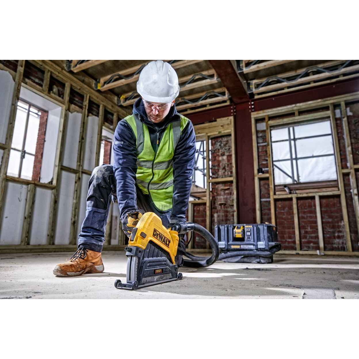 Кожух для штробления для УШМ, 230 мм, DEWALT DWE46229