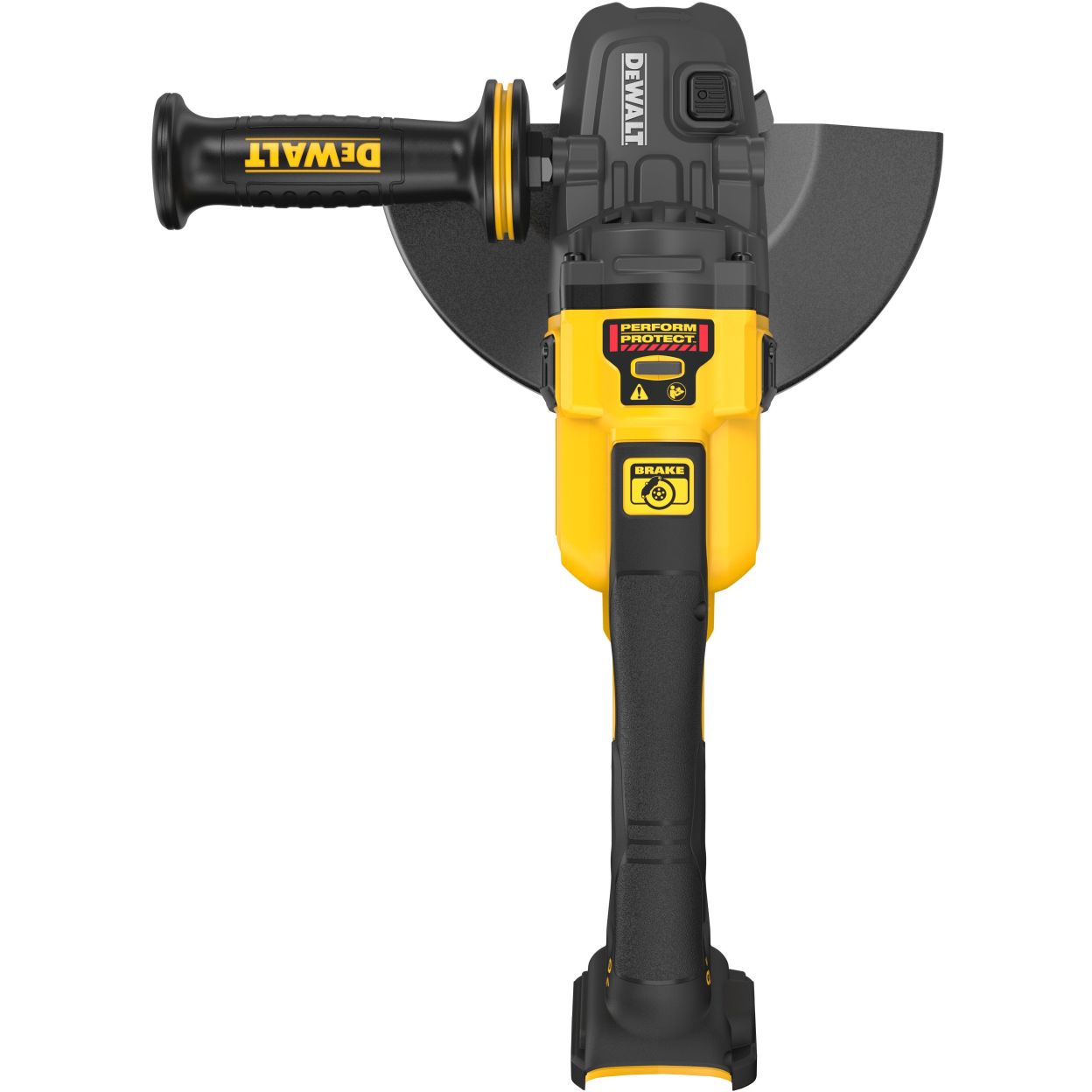 Аккумуляторная угловая шлифмашина DEWALT DCG460X2, 54 В, 230 мм, 6000 об/мин, с 2 АКБ 3 Ач и ЗУ, в кейсе (DCG460X2-QW)