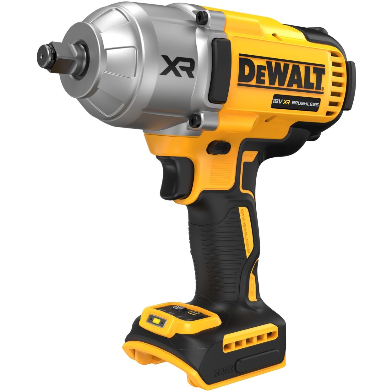 Аккумуляторный гайковерт DEWALT DCF900P2G, 18 В, 1898 Нм, 2200 уд/мин, с 2 АКБ 5 Ач и ЗУ, в кейсе (DCF900H2T-QW)