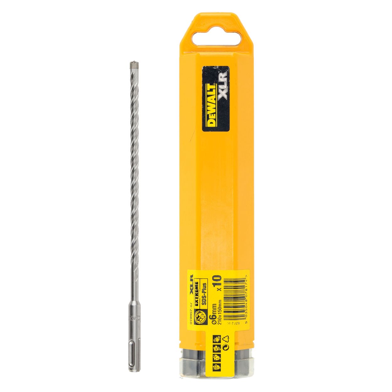 Бур DEWALT XLR, SDS-Plus, 6x210x150 мм (DT8957-QZ)
