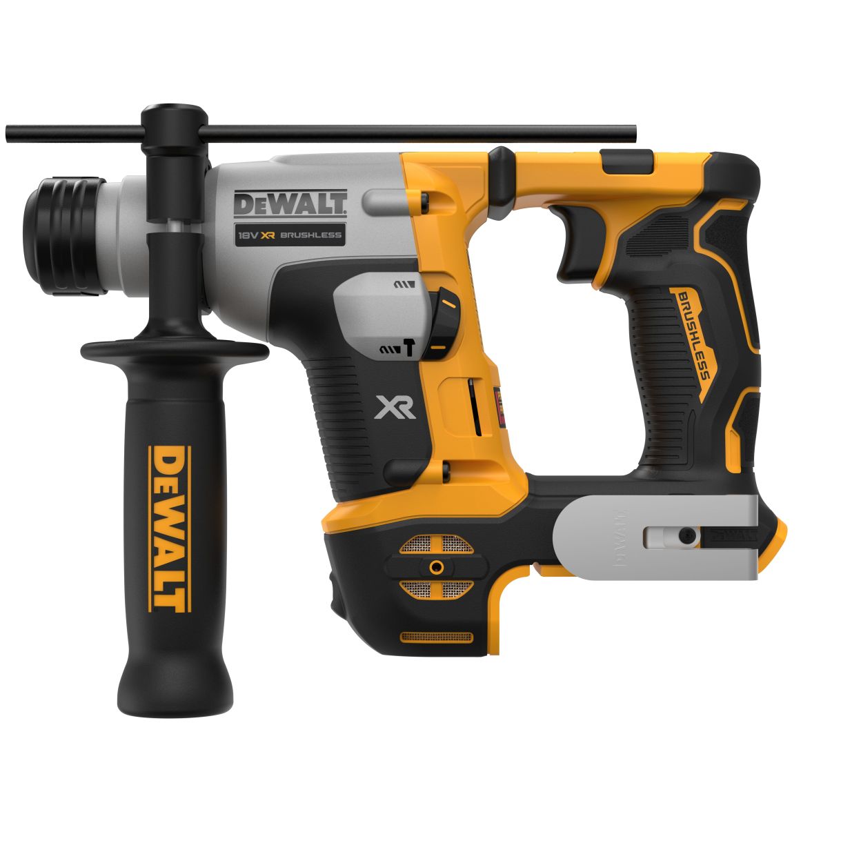 Аккумуляторный перфоратор DEWALT DCH172P2, 18 В, 1.4 Дж, 4980 уд/мин, с 2 АКБ 5 Ач и ЗУ, в кейсе TSTAK (DCH172P2-QW)