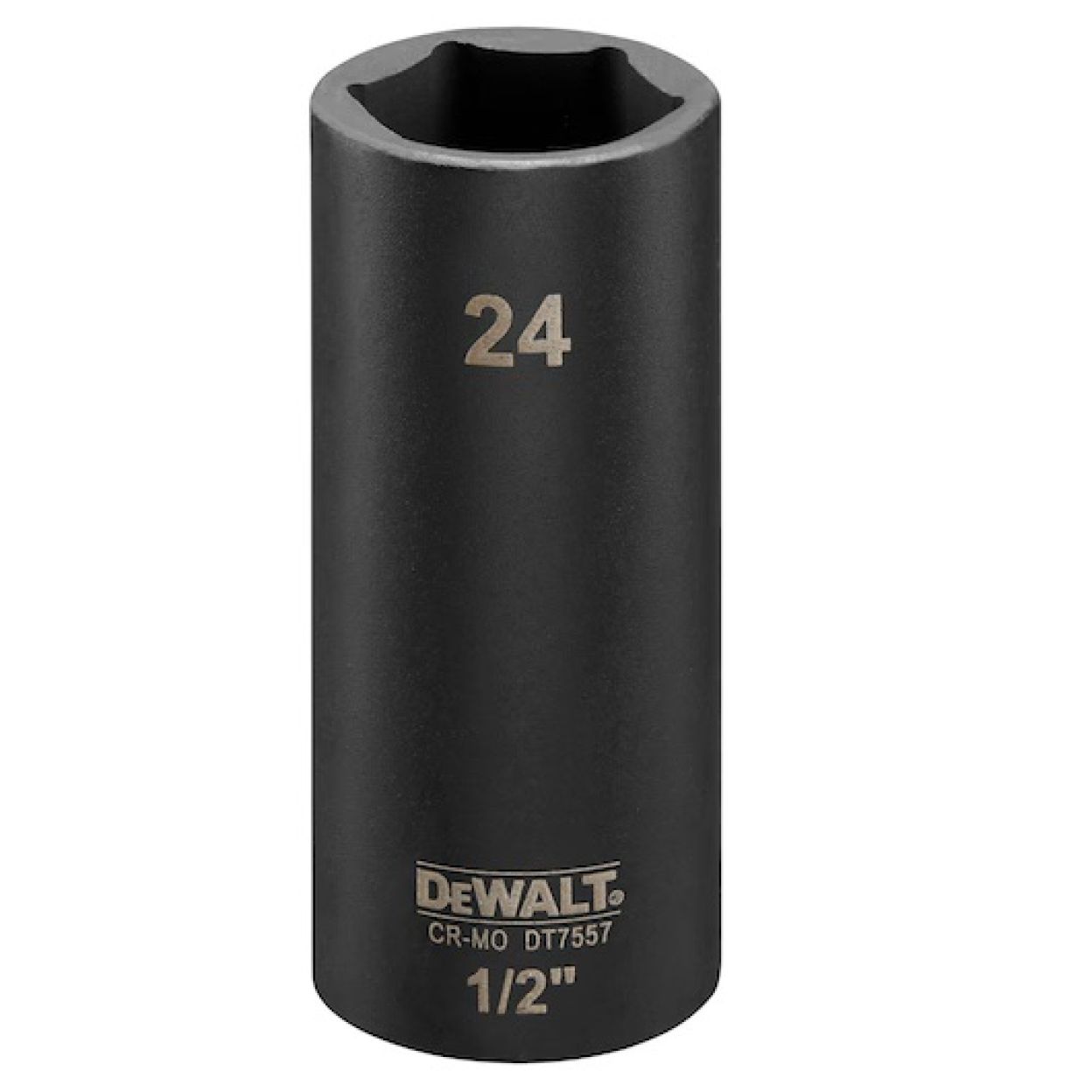 Ударная накидная головка DeWALT DT7557, длинная 24 MM 1/2