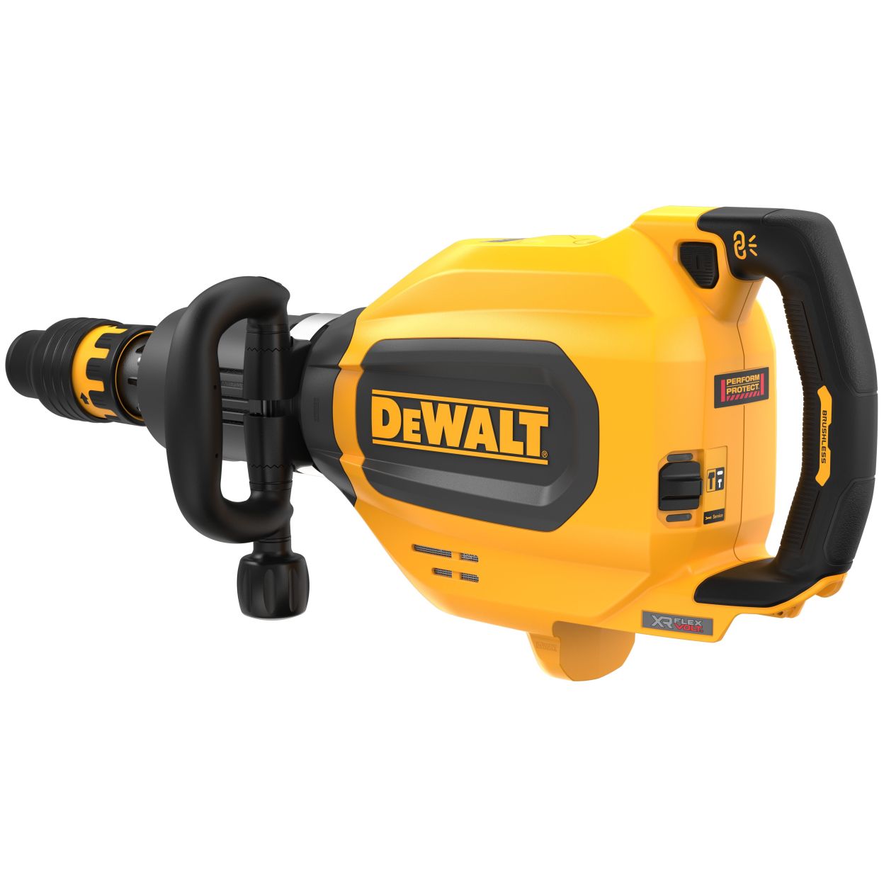 Аккумуляторный отбойный молоток DEWALT DCH911NK, 54 В, 27 Дж, 1620 уд/мин, без АКБ и ЗУ, в кейсе (DCH911NK-XJ)