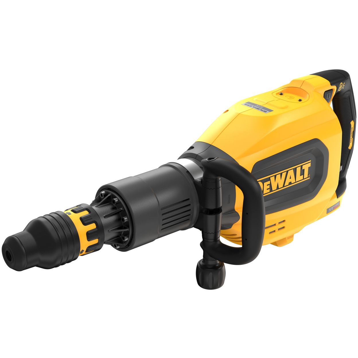 Аккумуляторный отбойный молоток DEWALT DCH911NK, 54 В, 27 Дж, 1620 уд/мин, без АКБ и ЗУ, в кейсе (DCH911NK-XJ)