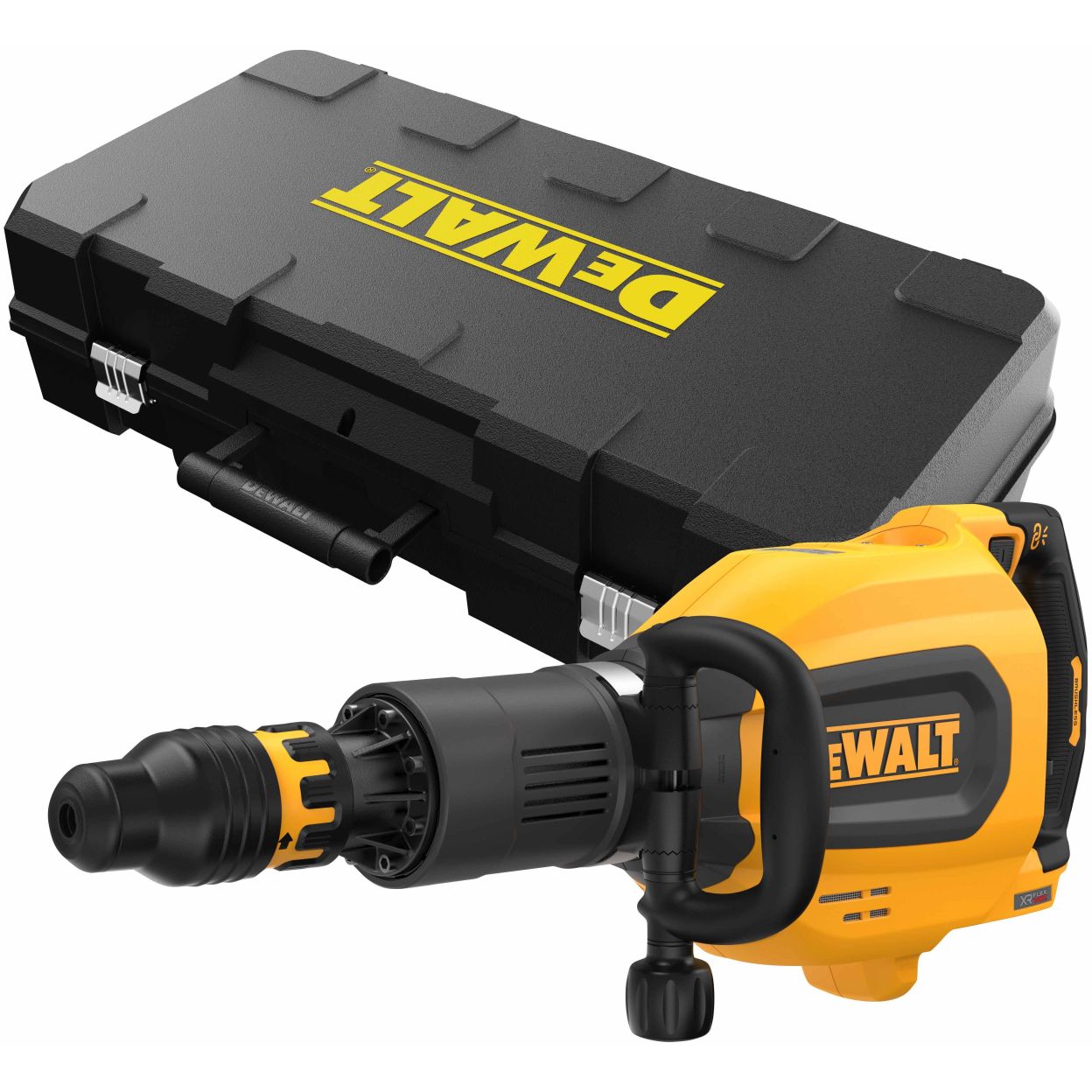 Аккумуляторный отбойный молоток DEWALT DCH911NK, 54 В, 27 Дж, 1620 уд/мин, без АКБ и ЗУ, в кейсе (DCH911NK-XJ)