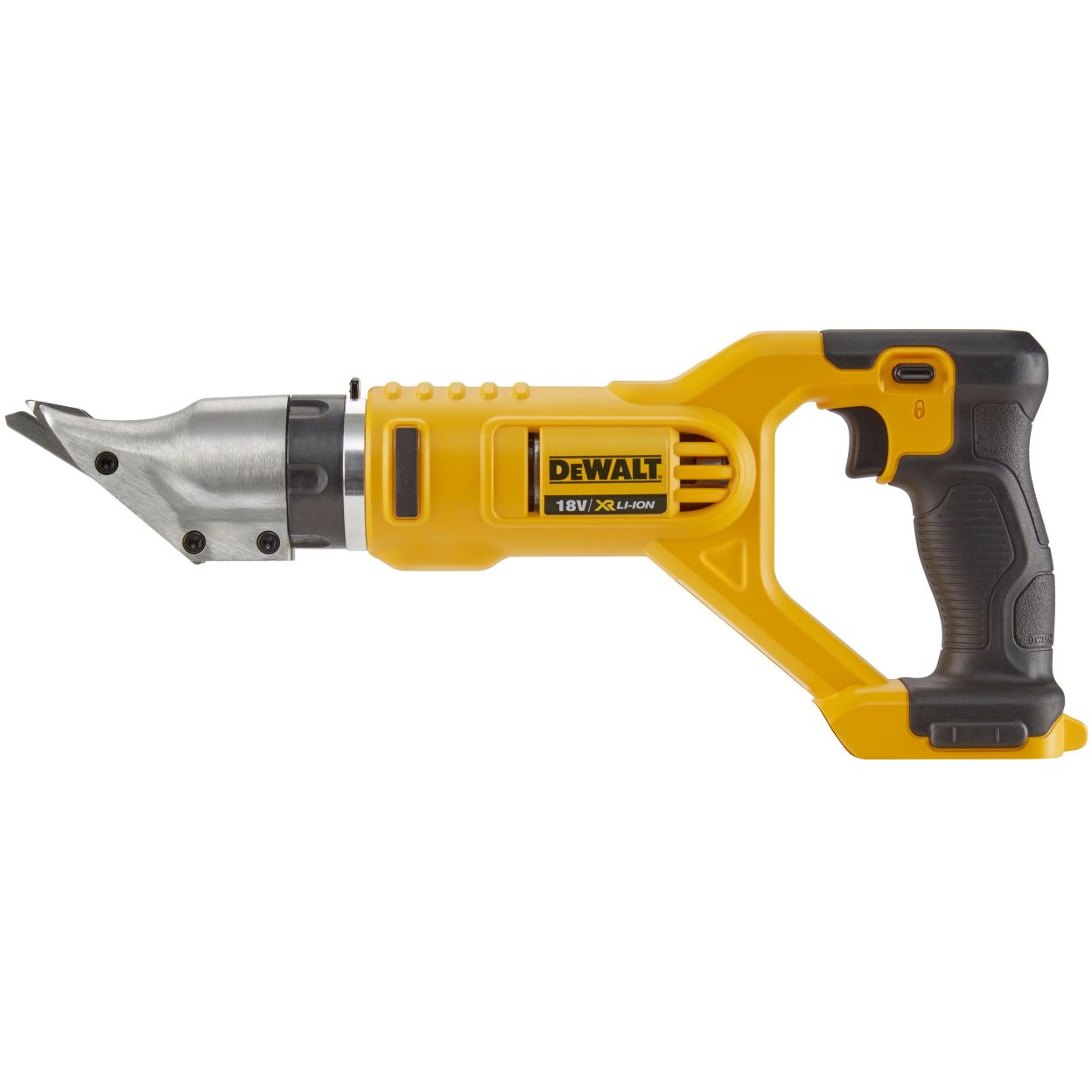 Аккумуляторные ножницы DEWALT DCS491NT, по металлу, 18 В, рез до 1.2 мм, без АКБ и ЗУ, в кейсе TSTAK (DCS491NT-XJ)
