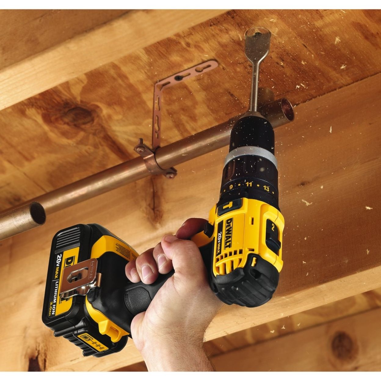 Аккумуляторная ударная дрель-шуруповерт DEWALT DCD785C2, 18 В, XR
