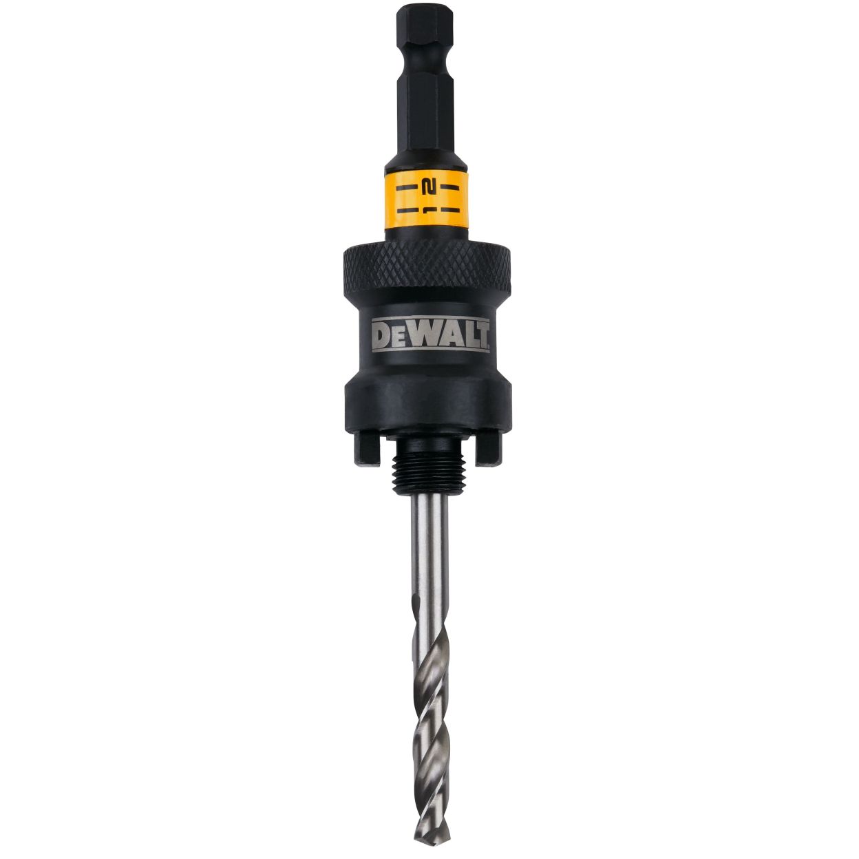 Адаптер для коронки со сверлом DEWALT DT20626, HEX, 10 мм