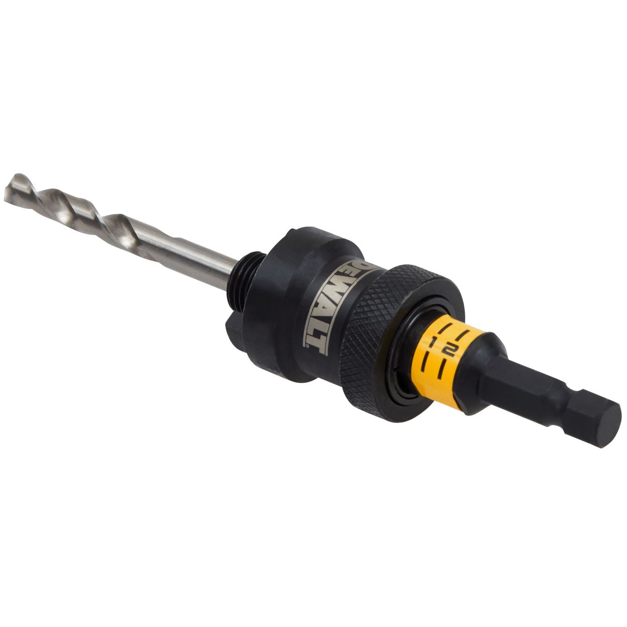 Адаптер для коронки со сверлом DEWALT DT20626, HEX, 10 мм