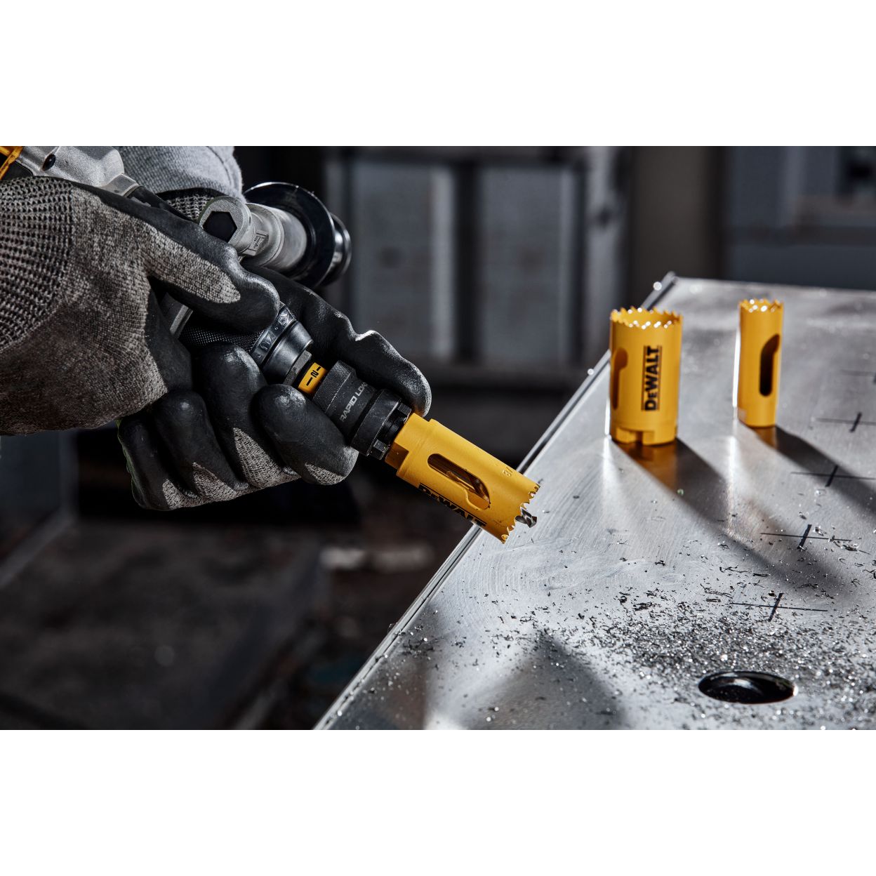 Адаптер для коронки со сверлом DEWALT DT20626, HEX, 10 мм