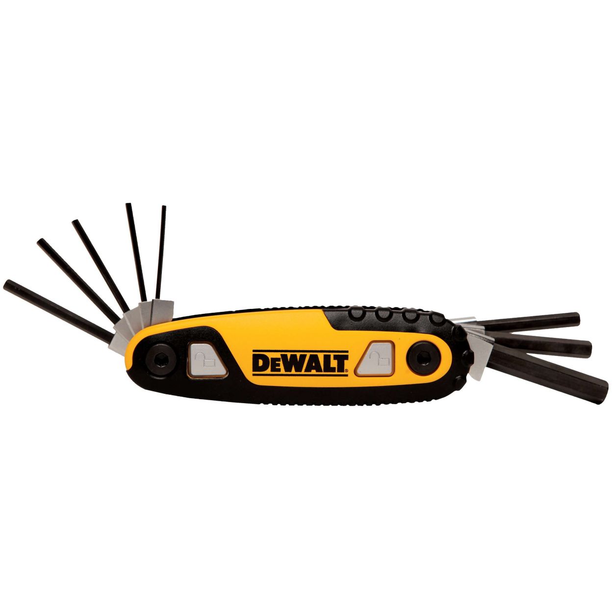 Набор шестигранных ключей DEWALT DWHT70263, 1.5-8 мм, 8 шт.