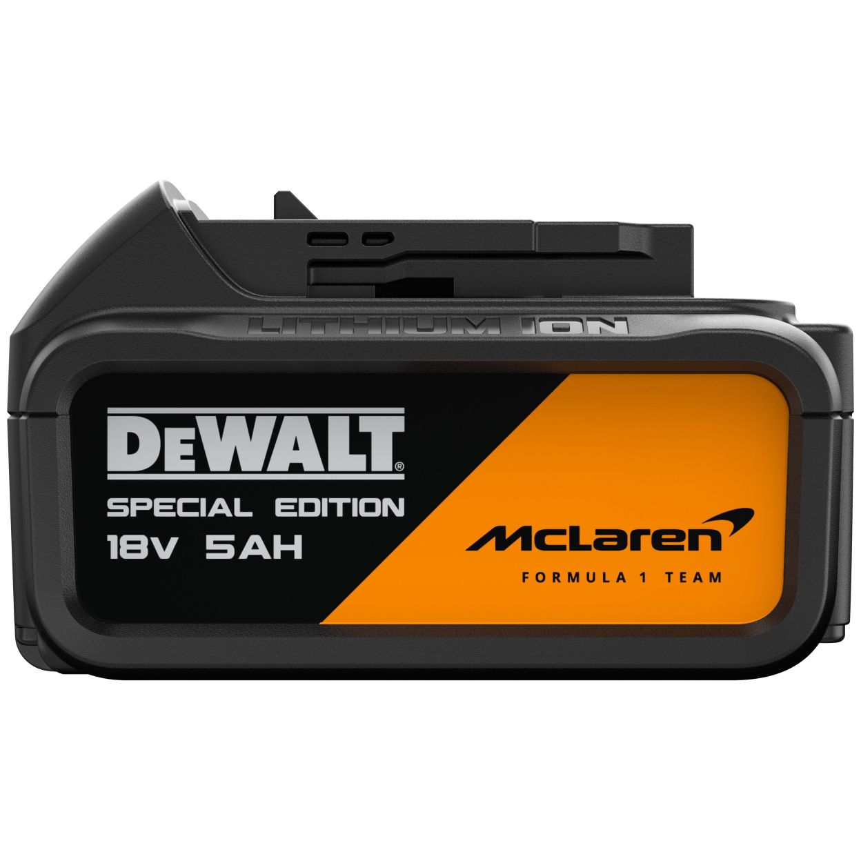 Аккумулятор DEWALT McLaren Limited Edition DCB184M, Li-Ion, 18 В, 5 Ач (DCB184M-XJ)